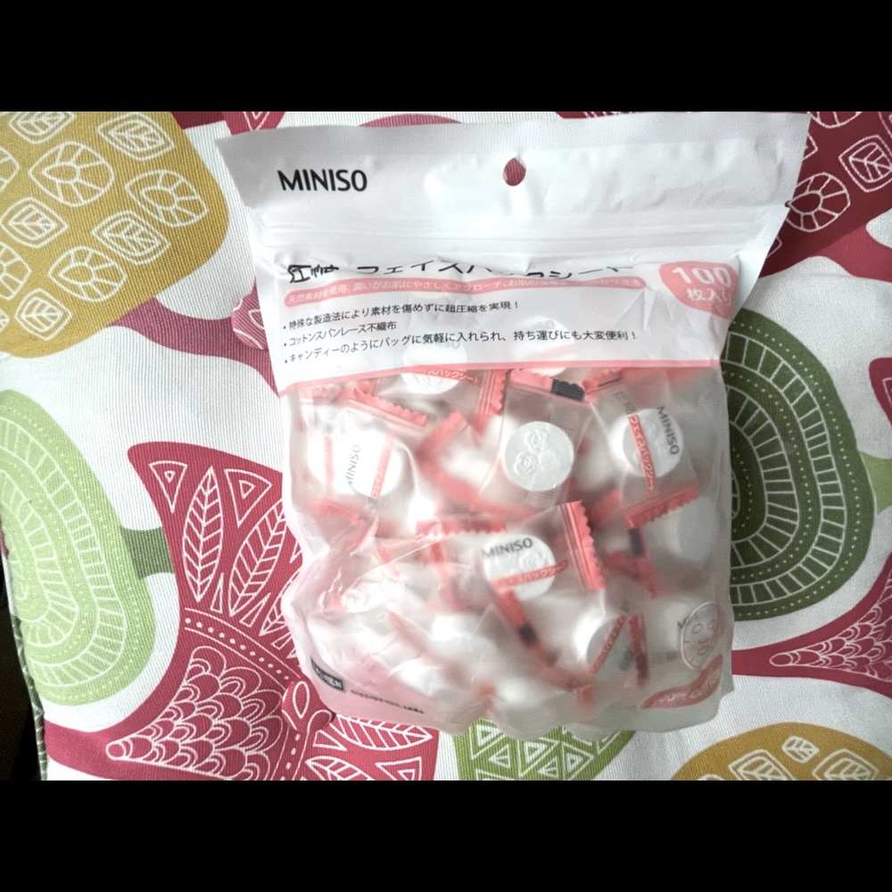 Miniso Compressed mask paper